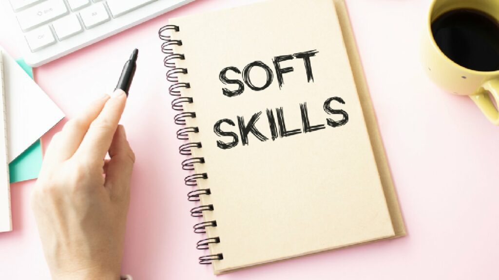 'Soft skills' written on paper